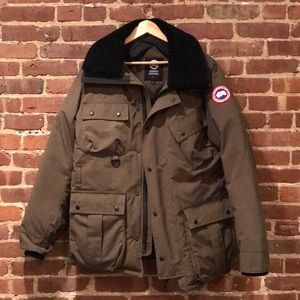 Canada Goose Men’s Westlock Parka in Green (Large)